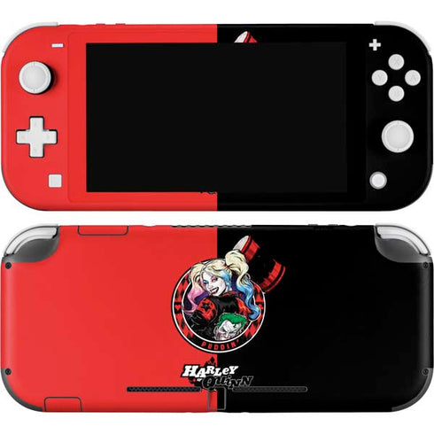 DC Comics Harley Quinn Puddin Nintendo Switch Lite Skin